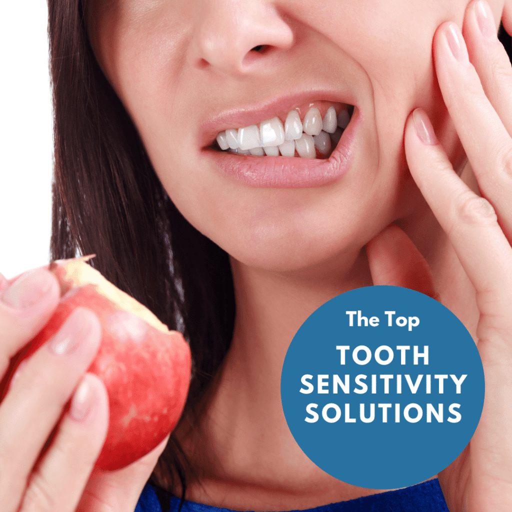 The Top tooth sensitivity solutions