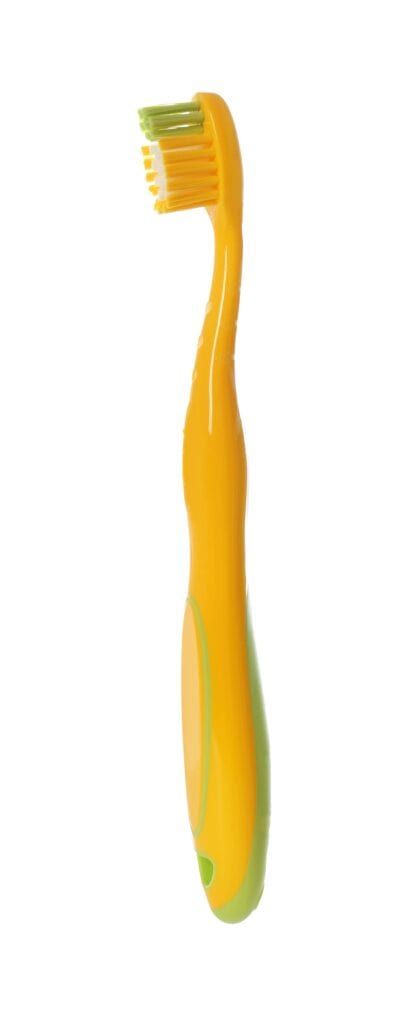 yellow toothbrushi