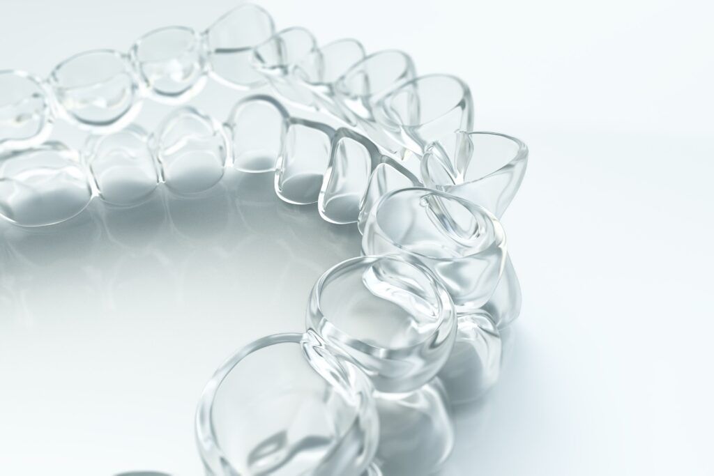 clear aligner tray for orthodontic treatment